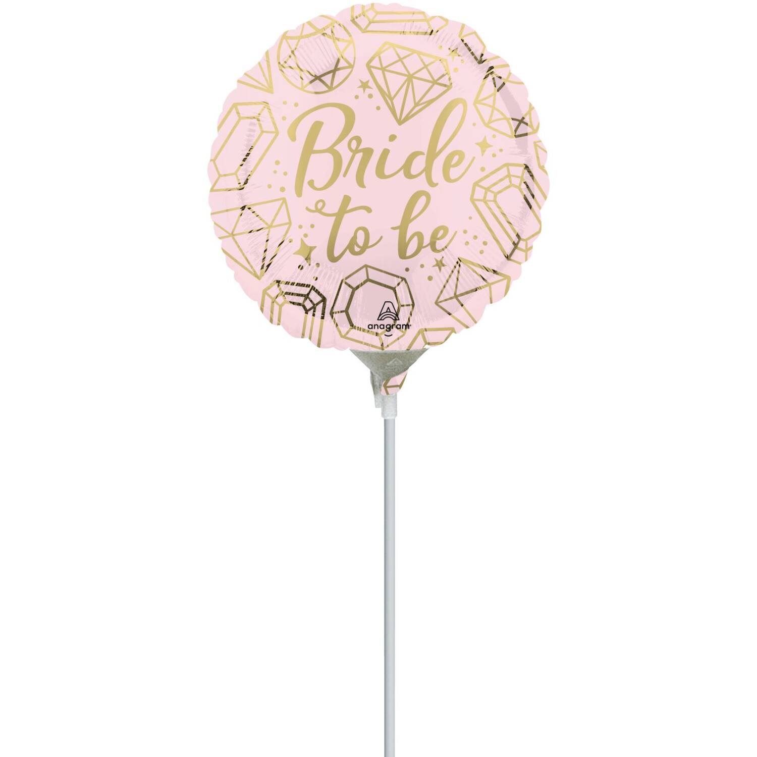 Foil Balloon – Mini – “Bride to be” – pink – 23 cm